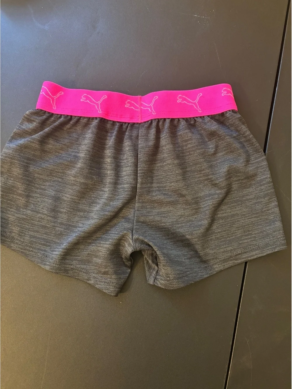 Puma girl shorts size 5